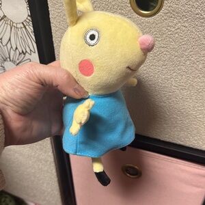 Ty Yellow and Blue Stuffed Animal